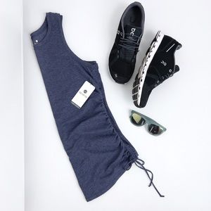 apana . side ruched tank